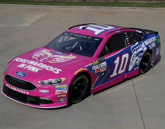 Danica Patrick Debuts No. 10 Ford Warriors in Pink Fusion